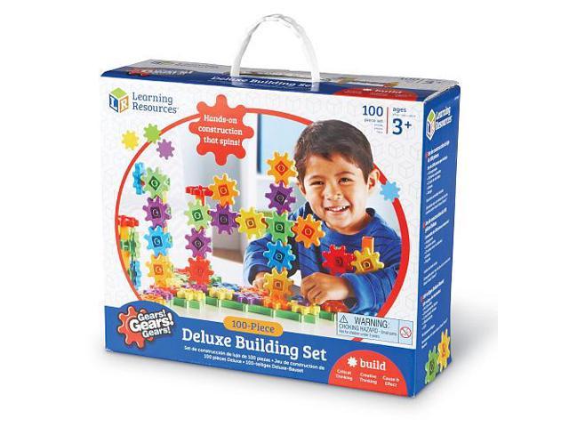 LEARNING RESOURCES LER9162 GEARS! BEGINNERS BUILDING SET-95 PIECES