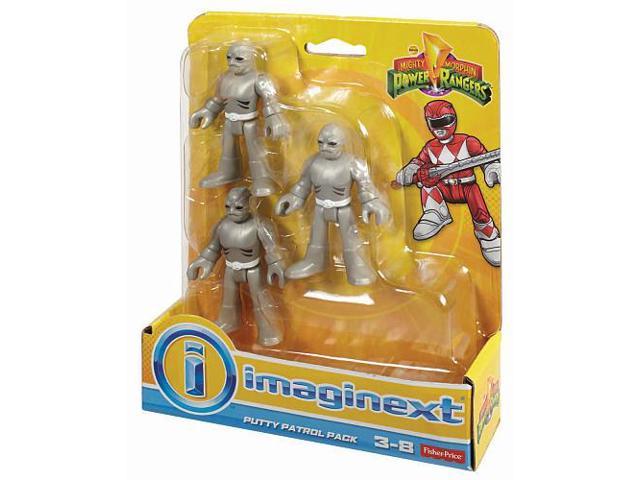 imaginext power rangers putty pack