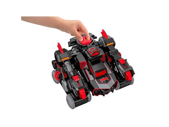 imaginext dc super friends remote control transforming batbot