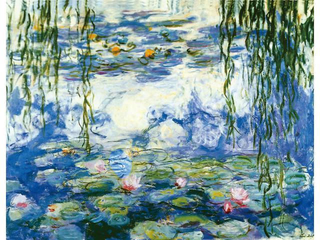 Monet Water-Lilies 69 Design Canvas Print Picture Painting Frame Home Furnishings 