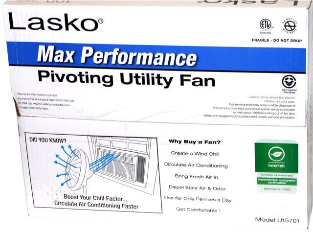 Lasko Max Performance Pivoting Utility Fan U15701 - Newegg.com