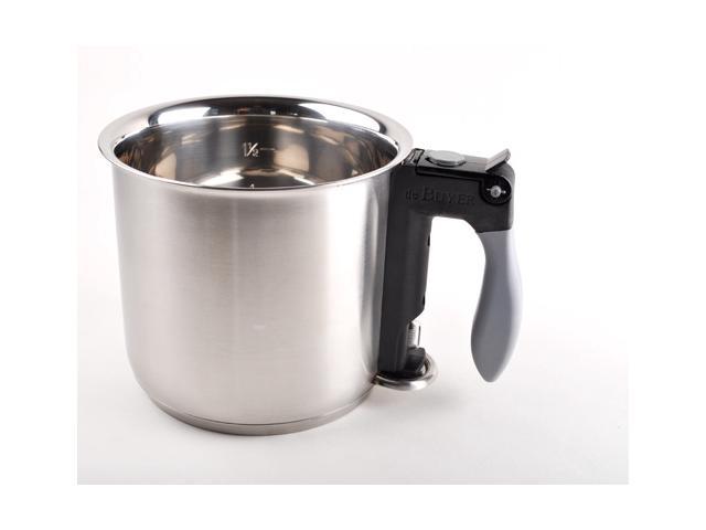 De Buyer Double Boiler Bain Marie Cooker 1 6 Quarts Newegg Com