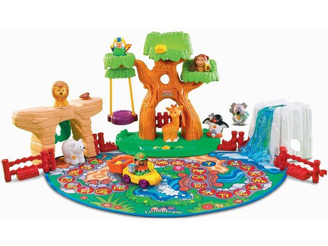 fisher price little people a to z learning zoo