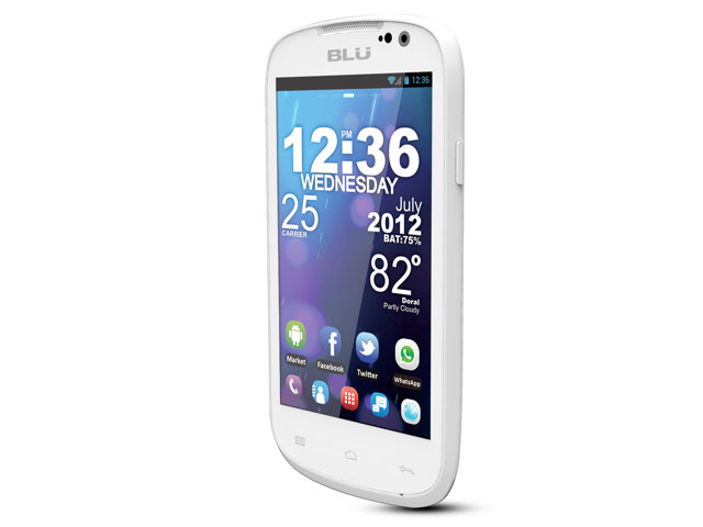 Blu Dash 4.0 D270a White 3G Unlocked Dual SIM Cell Phone