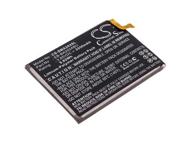 samsung a10 battery mah