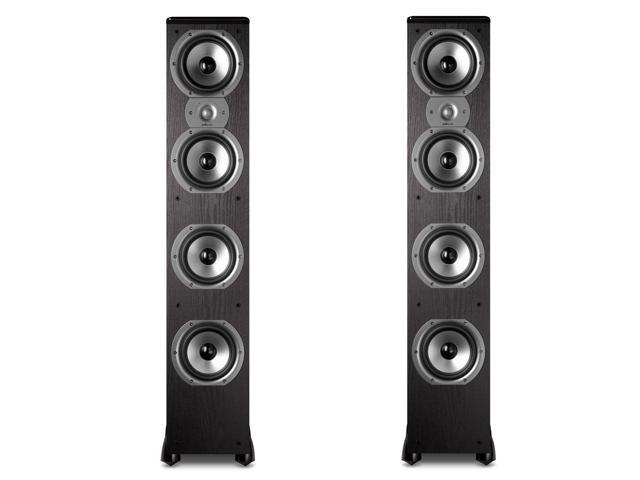 Single Black Speakers Polk Audio Tsi500 Floorstanding