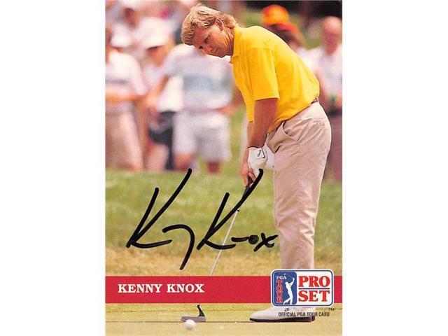 autograph warehouse 527971 kenny knox autographed trading card golf pga tour florida state seminoles sc 1992 pro set no 13 newegg com newegg com