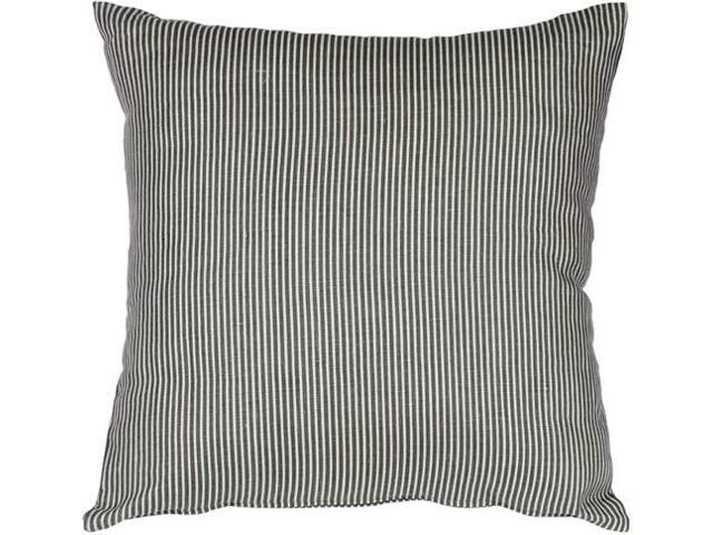 Ticking Stripe Wedgewood Blue 18x18 Throw Pillow Newegg Com