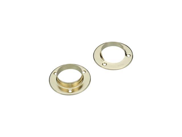 National N191 577 Satin Brass Pole Socket For Mounting Wood