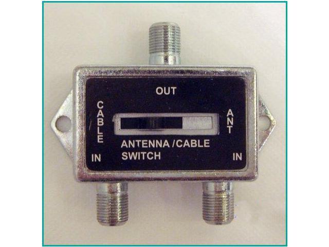 CONECT IT, 35-177X, 2 Way Coaxial Cable Switch, 75 ohm, 2 Input, 1 ...