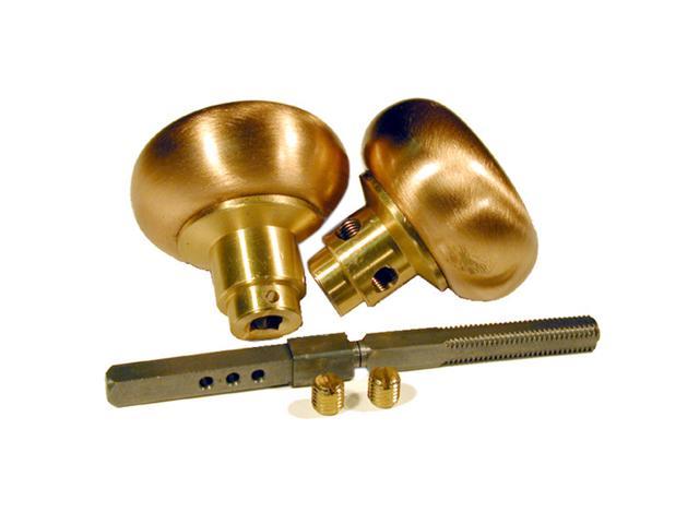 Progressive 3600 3 Polished Brass Us3 Heavy Duty Door Knob And Spindle Thats Approximately 1 Lb Of Solid Brass