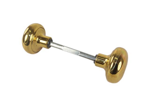 Wilson 6043 Polished Brass Finish 2 1 4 Solid Door Knob Set With Spindle For Marks Surface Mount Mortise Lockset More