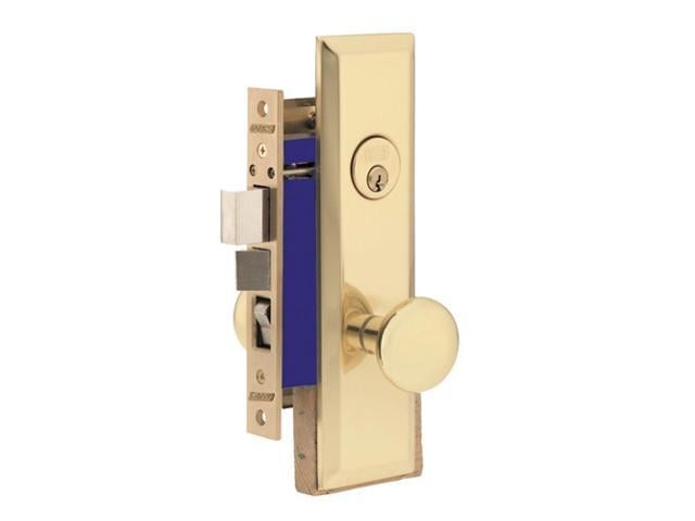 Marks Metro 114A/3-X Brass Right Hand Mortise Entry, Thru Bolted ...