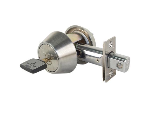 Mul-t-lock HD1-26-MT5 Satin Chrome, Hercular Single Cylinder Deadbolt with Thumb Turn, HIGH SECURITY, MT5 + KEYWAY
