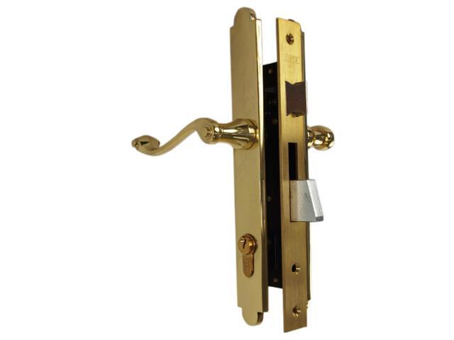 Marks Thinline Slim Line, 2750C/3, Brass, Left Hand Mortise Lever Entry ...