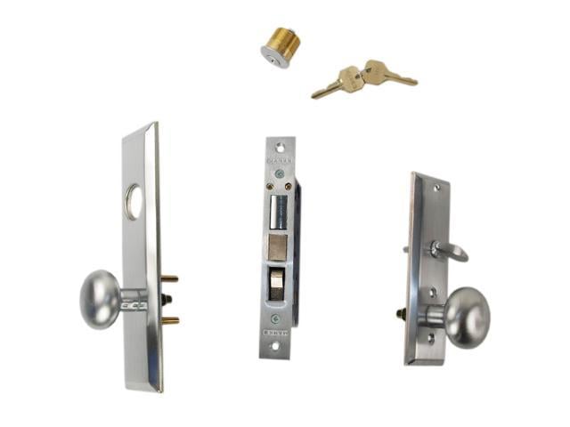 Marks Metro 114A/26D Satin Chrome Right Hand Mortise Entry, Thru Bolted ...