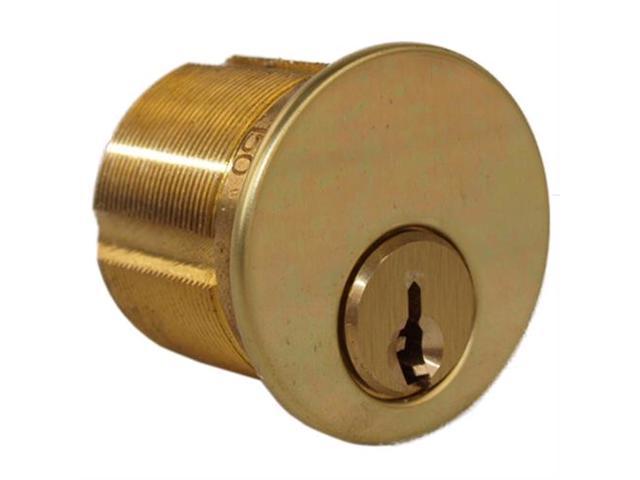 1" US Lock Thumbturn & SC1 Schlage Keyway Solid Brass mortise lock cylinder 