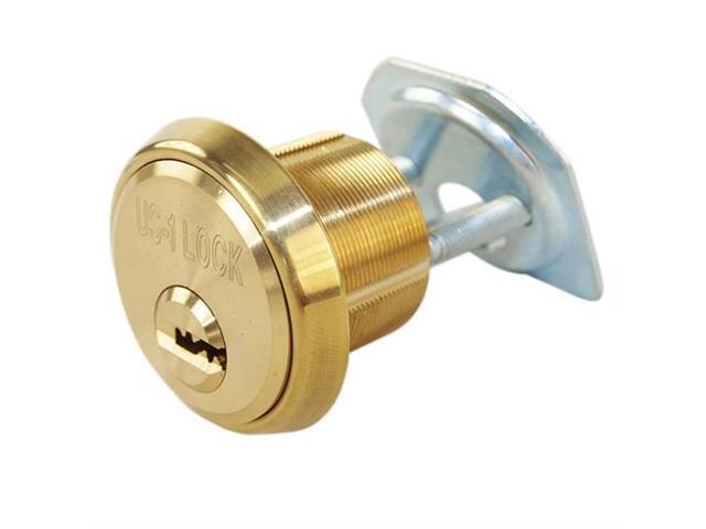 GENUINE YALE RIM CYLINDER LOCK POLISHED BRASS Replacement Door Handle Surround