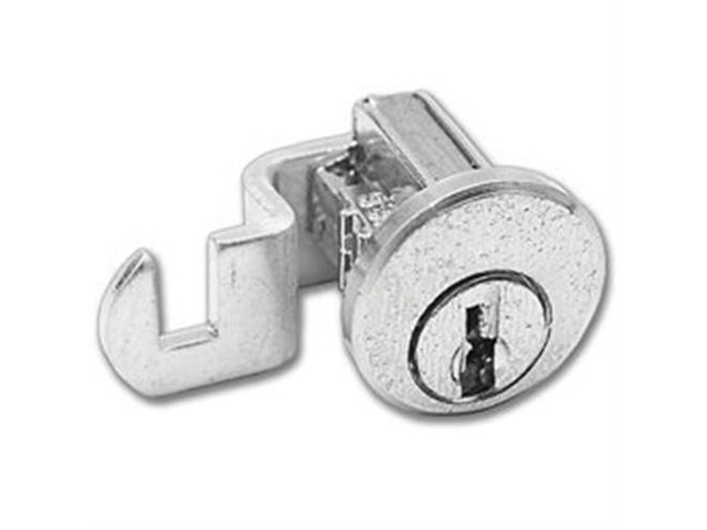 CompX C8724 Bright Nickel US14 Mailbox Lock With Clip Replaces Bommer ...