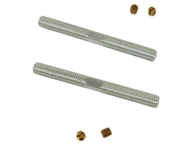 Ultra 67981 Pack Of 2 For Mortise Door Knobs Zinc Plated Steel