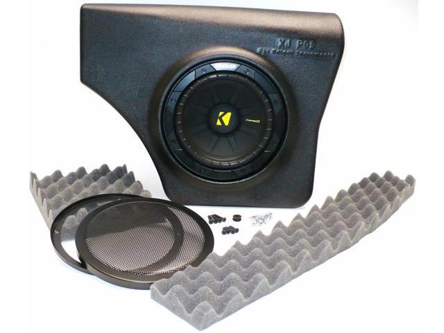 Select Increments 1955-1995 Compatible with Jeep CJ YJ Wrangler Centra Pod with Kicker 5.25 Speakers 91970K