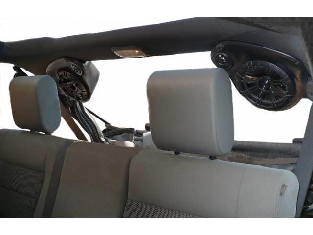 Select Increments 1955-1995 Compatible with Jeep CJ YJ Wrangler Centra Pod with Kicker 5.25 Speakers 91970K