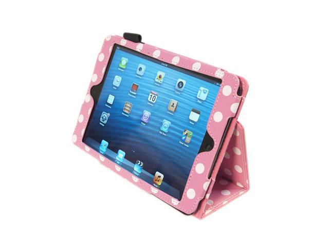 Kyasi Seattle Classic iPad Mini 1 or Retina Mini Case Cha Cha Pink Polka Dots