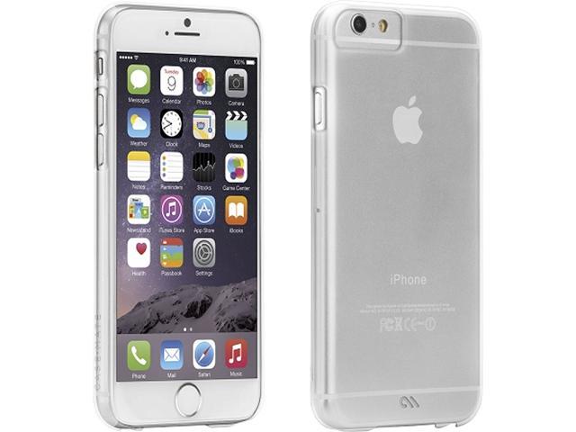 Case-Mate Barely There Case Cover for Apple iPhone 6 / iPhone 6s (Clear/Glossy)