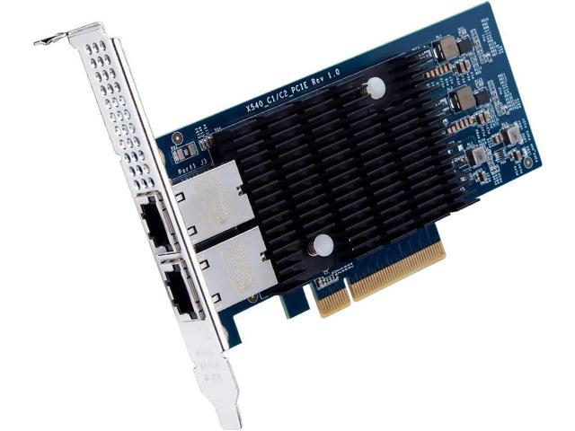 Hardware Attitude - Carte réseau Intel X540 Dual Port 10 Gigabit Ethernet  Converged- PCI-E