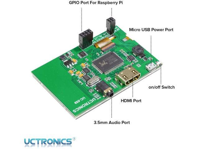 uctronics 3.5 inch hdmi tft lcd display with touch screen factory