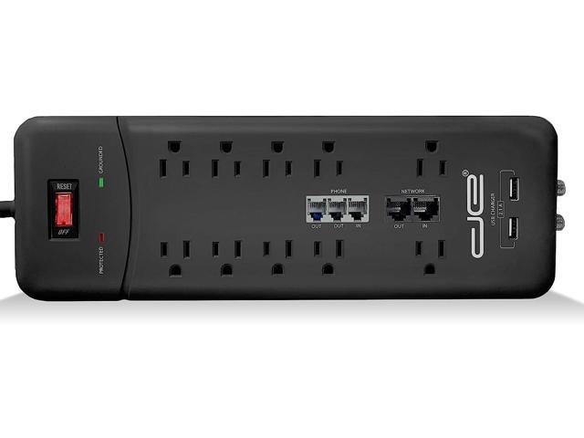 BSEED Surge Protector Power Strip Home Appliance, 3 Outlet Power