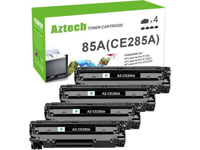 Aztech Compatible Toner Replacement for HP 85A CE285A Toner Cartridge for HP Laserjet Pro P1102w 1102w MFP Toner Cartridge HP Laserjet Pro P1109w M1210 P1102w Ink Cartridge (Black, 4-Pack) - Newegg.com