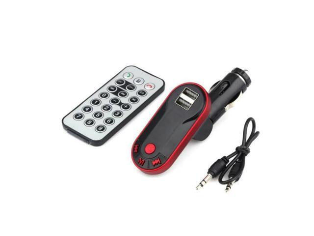 Bluetooth Car Mp3 Fm Transmitter With Dual Usb Charger Aux Port To