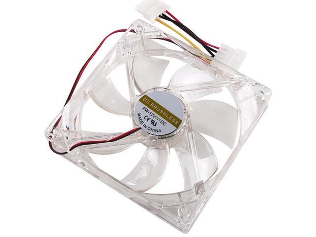 Fantastic 120mm 4 LED 4Pin 1200 RPM Cooling Fan PC Chassis Cooler Case Blue