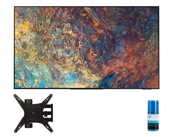 Samsung QN43QN90AA 43" Neo QLED QN90 Series 4K Smart TV with a Walts TV Medium Full Motion Mount for 32"-65" Compatible TV's and a Walts HDTV Screen Cleaner Kit (2021)
