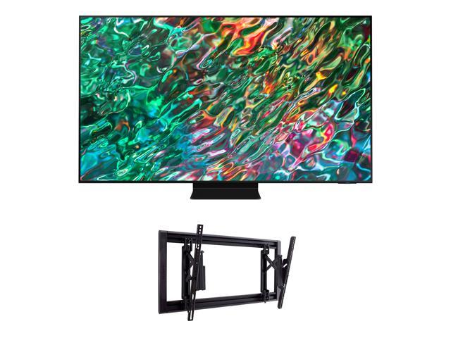 Samsung QN55QN90BAFXZA 55" inch Neo QLED 4K Smart TV a Sanus VLT7-B2 42" - 90" Advanced Tilt TV Wall Mount (2022) Newegg.com