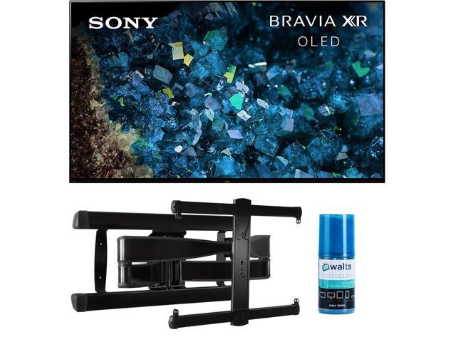 Sony XR83A80L 83 inch 4K HDR OLED Smart Google TV with PS5 Features with a Sanus VLF728-B2 Full Motion Wall Mount and Walts HDTV Screen Cleaner Kit (2023)