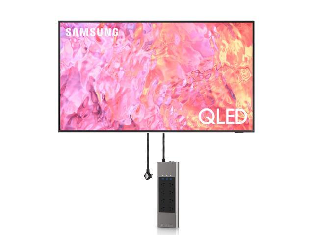Samsung QN70Q60CAFXZA 70" QLED 4K Quantum HDR Dual LED Smart TV with an Austere VII Series 8 Outlet Power w/Omniport USB (2023)