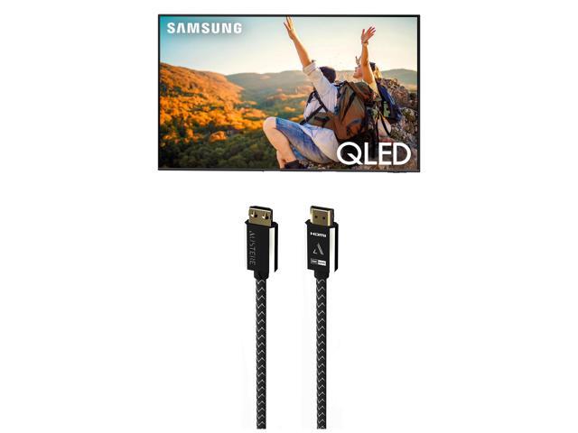 Samsung QN65Q70CAFXZA 65" QLED 4K Quantum HDR Dual LED Smart TV with an Austere 7S-8KHD2-2.5M VII Series 2.5m Premium Braided 8K HDMI Cable (2023)