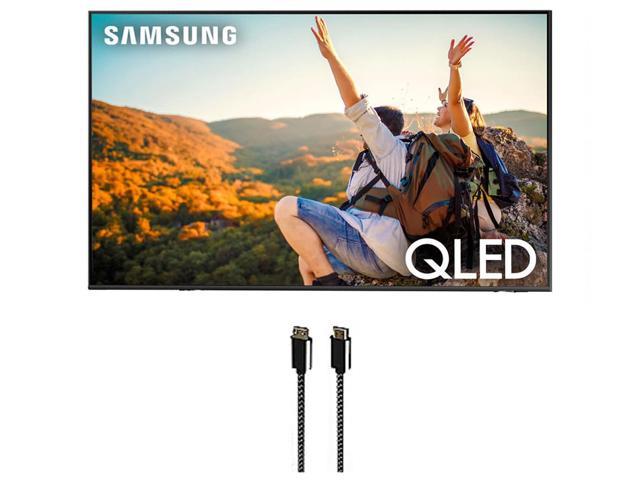 Samsung QN75Q80CAFXZA 75 Inch 4K QLED Direct Full Array with Dolby Smart TV with an Austere 7S-8KHD2-2.5M VII Series 2.5m Premium Braided 8K HDMI Cable (2023)