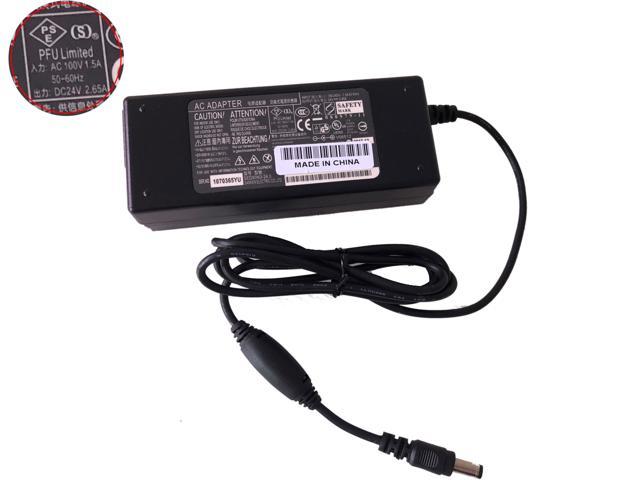 24V DC AC Adapter For Fujitsu fi-5120C S1500 S1500M Scanners Power Supply Cord 