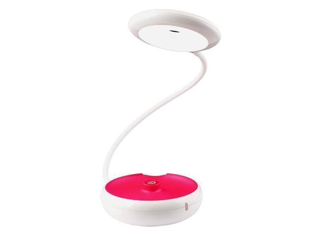 Irun Portable Yoyo Led Lamp Collapsible With 3 Modes Deluxe Night Light Desk Flashlight Touch Sensor Rechargeable By Usb Cable Pink Color