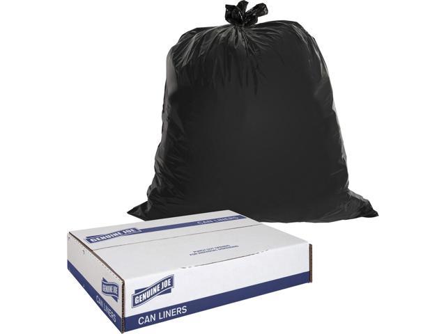 Genuine Joe Heavy-Duty Trash Bags 1.5 Mil 40-45 Gallon 50/CT Black 01534, 1  - City Market