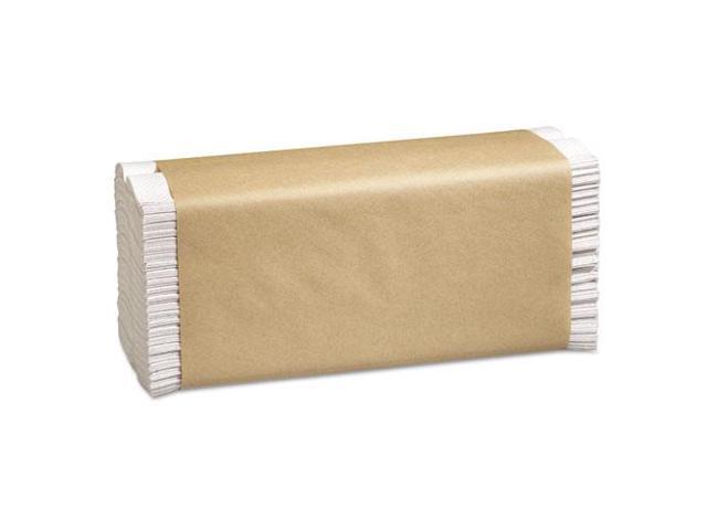 Marcal Folded Paper Towels 10 1/2 x 12 3/4 C-Fold White 150/Pack 16 Packs/Carton P100B