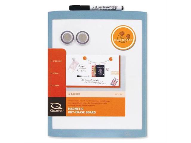 ACCO MHOW8511 Quartet Dry Erase Board 11" Width x 8.50" Height - White Stainless Steel Surface - Plastic Frame - Film - 1 Each