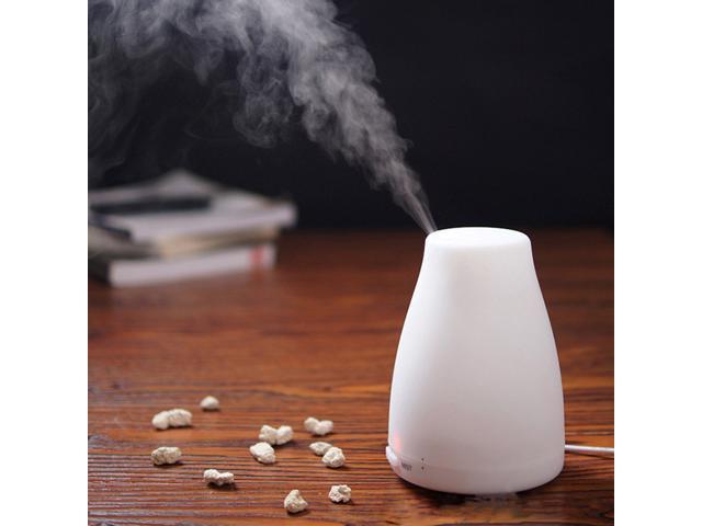 Ultrasonic Fresh Air Purifier Ioniser Humidifier Diffuser Aroma Colour Changing