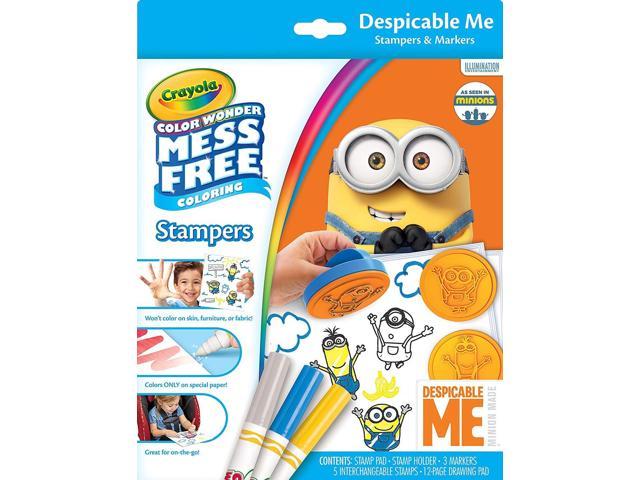 Crayola Color Wonder Despicable Me Mess Free Stampers Drawing