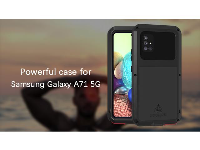 LOVEMEI Powerful Metal Waterproof Case For Samsung GALAXY A71 5G Cover Full Body Protection 