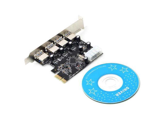 Supahub Pci E To Usb 3 0 4 Port Pci Express Expansion Card 7 Windows Xp 8