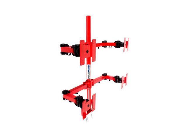 Monmount Quad Lcd Monitor Stand Desk Clamp Holds Upto 4 27 Monmount Quad Lcd Monitor Stand Desk Clamp Holds Upto 4 27 Inch Monitors